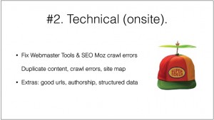 Technical SEO audit